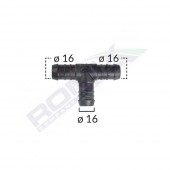 CONECTOR TEU FURTUN CONDUCTE DIAMETRU 16 MM SET 5 BUC