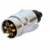 FISA PRIZA 12V 7 PINI TATA ALUMINIU HICO