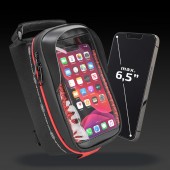GENTUTA IMPERMEABILA PENTRU BICICLETA CU SUPORT TELEFON
