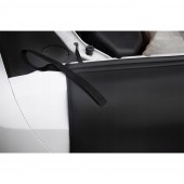 HUSA PROTECTIE CAROSERIE LATERALA PIELE ECOLOGICA 3 STRATURI NEGRU