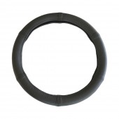 HUSA VOLAN PIELE NATURALA NEGRU 37-39 CM