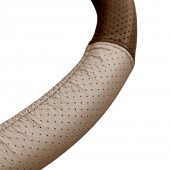 HUSA VOLAN PIELE NATURALA PERFORATA BEJ 37-39 CM MEGA DRIVE