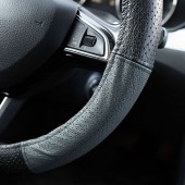 HUSA VOLAN PIELE NATURALA PERFORATA GRI 37-39 CM MEGA DRIVE