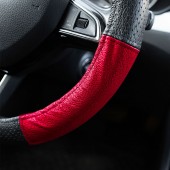 HUSA VOLAN PIELE NATURALA PERFORATA ROSU 37-39 CM MEGA DRIVE