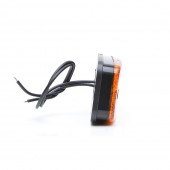 LAMPA GABARIT LED 1134 W157, 12V-24V, POZITIE PORTOCALIU WAS