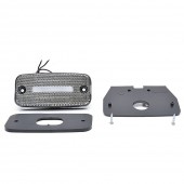 LAMPA GABARIT LED 1136 W157, 12V-24V, POZITIE ALB WAS