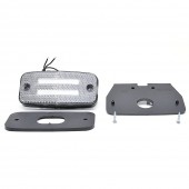 LAMPA GABARIT LED 1140 W158, 12V-24V, POZITIE ALB WAS