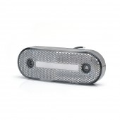 LAMPA GABARIT LED 1221 W174, 12V-24V, POZITIE ALB WAS