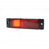 LAMPA GABARIT LED 1236 W45NS, 12V-24V, POZITIE ROSU WAS