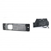 LAMPA GABARIT LED 1237 W45NS, 12V-24V, POZITIE ALB WAS