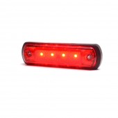 LAMPA GABARIT LED 1339 W189, 12V-24V, POZITIE ROSU WAS