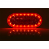 LAMPA GABARIT LED 1387 W197, 12V-24V, POZITIE ROSU WAS
