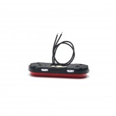 LAMPA GABARIT LED 1400 W198, 12V-24V, POZITIE ROSU WAS