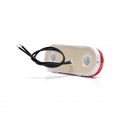LAMPA GABARIT LED 1400 W198, 12V-24V, POZITIE ROSU WAS