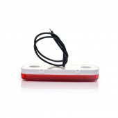 LAMPA GABARIT LED 1403 W199, 12V-24V, POZITIE ROSU WAS
