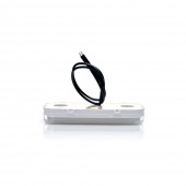 LAMPA GABARIT LED 1404 W199, 12V-24V, POZITIE ALB WAS