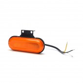 LAMPA GABARIT LED 1420 W198, 12V-24V, POZITIE PORTOCALIU CU SEMNALIZARE WAS