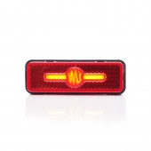 LAMPA GABARIT LED 2034 W254, 12V-24V, POZITIE ROSU WAS