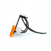 LAMPA GABARIT LED 217Z W44, 12V-24V, POZITIE PORTOCALIU WAS