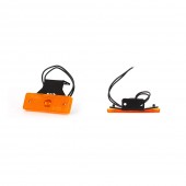 LAMPA GABARIT LED 217Z W44, 12V-24V, POZITIE PORTOCALIU WAS