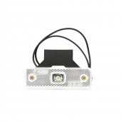 LAMPA GABARIT LED 219Z W44, 12V-24V, POZITIE ALB WAS