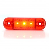 LAMPA GABARIT LED 709 W97.1, 12V-24V, POZITIE ROSU WAS