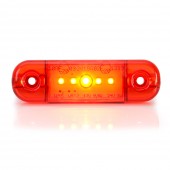 LAMPA GABARIT LED 712 W97.2, 12V-24V, POZITIE ROSU WAS
