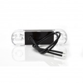 LAMPA GABARIT LED 716 W97.3, 12V-24V, POZITIE ALB WAS