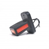 LAMPA GABARIT LED CU BRAT 1169 W168.32, 12V-24V, POZITIE ALB / ROSU / PORTOCALIU WAS