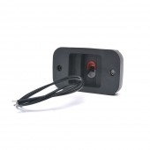 LAMPA GABARIT LED CU BRAT 1169 W168.32, 12V-24V, POZITIE ALB / ROSU / PORTOCALIU WAS