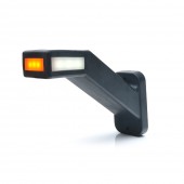 LAMPA GABARIT LED CU BRAT 1171P W168.4, 12V-24V, POZITIE ALB / ROSU / PORTOCALIU DREAPTA WAS