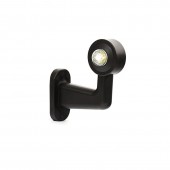 LAMPA GABARIT LED CU BRAT 135L/I W21.2, 12V-24V, POZITIE ALB / ROSU STANGA WAS
