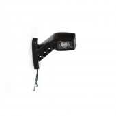 LAMPA GABARIT LED CU BRAT 241P W49, 12V-24V, POZITIE ALB / ROSU / PORTOCALIU DREAPTA WAS