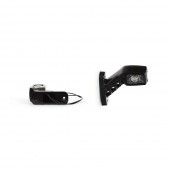 LAMPA GABARIT LED CU BRAT 241P W49, 12V-24V, POZITIE ALB / ROSU / PORTOCALIU DREAPTA WAS