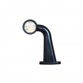 LAMPA GABARIT LED CU BRAT 499BCL W21.5w, 12V-24V, POZITIE ALB / ROSU STANGA WAS
