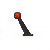 LAMPA GABARIT LED CU BRAT 875P W21.3STAR, 12V-24V, POZITIE ALB / ROSU DREAPTA WAS