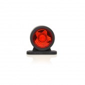 LAMPA GABARIT LED CU BRAT 883 W56STAR, 12V-24V, POZITIE ALB / ROSU WAS
