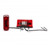 LAMPA LED ILUMINARE NUMAR CU POZITIE 245 W53, 12V-24V WAS