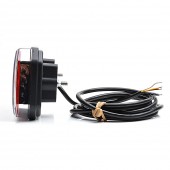 LAMPA MULTIFUNCTIONALA SPATE LED DINAMIC 1123 DD L/P C W150DD, 12V-24V, 5 FUNCTII WAS