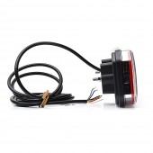 LAMPA MULTIFUNCTIONALA SPATE LED DINAMIC 1123 DD L/P C W150DD, 12V-24V, 5 FUNCTII WAS