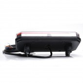 LAMPA MULTIFUNCTIONALA SPATE LED DINAMIC 1123 DD L/P C W150DD, 12V-24V, 5 FUNCTII WAS