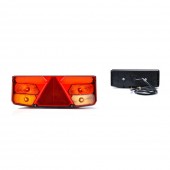 LAMPA MULTIFUNCTIONALA SPATE STANGA LED / BEC 1029 W137L, 12V-24V, 6 FUNCTII WAS