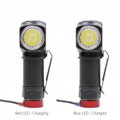 LANTERNA FRONTALA PNI ADVENTURE F75, LED 6W, 600 LM, CU ACUMULATOR SI INCARCATOR MAGNETIC, SUPORT PENTRU CAP