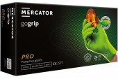 MANUSI DIN NITRIL CULOARE VERDE STRUCTURA DIAMANTATA M SET 50BUC