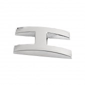 ORNAMENT AUTO 3D. LITERA H. 26 MM. CROMAT