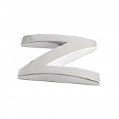 ORNAMENT AUTO 3D. LITERA N. 26 MM. CROMAT