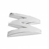 ORNAMENT AUTO 3D. LITERA W. 26 MM. CROMAT