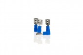 PAPUC ELECTRIC AUTO IZOLAT ALBASTRU TIP MAMA 6.35mm - SET 10