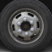 SET 10 BUCATI CAPAC PLASTIC PENTRU PREZON ROATA 32 MM GRI 41 MM