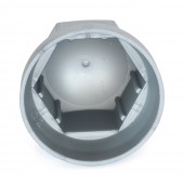 SET 10 BUCATI CAPAC PLASTIC PENTRU PREZON ROATA 33 MM GRI 41 MM
